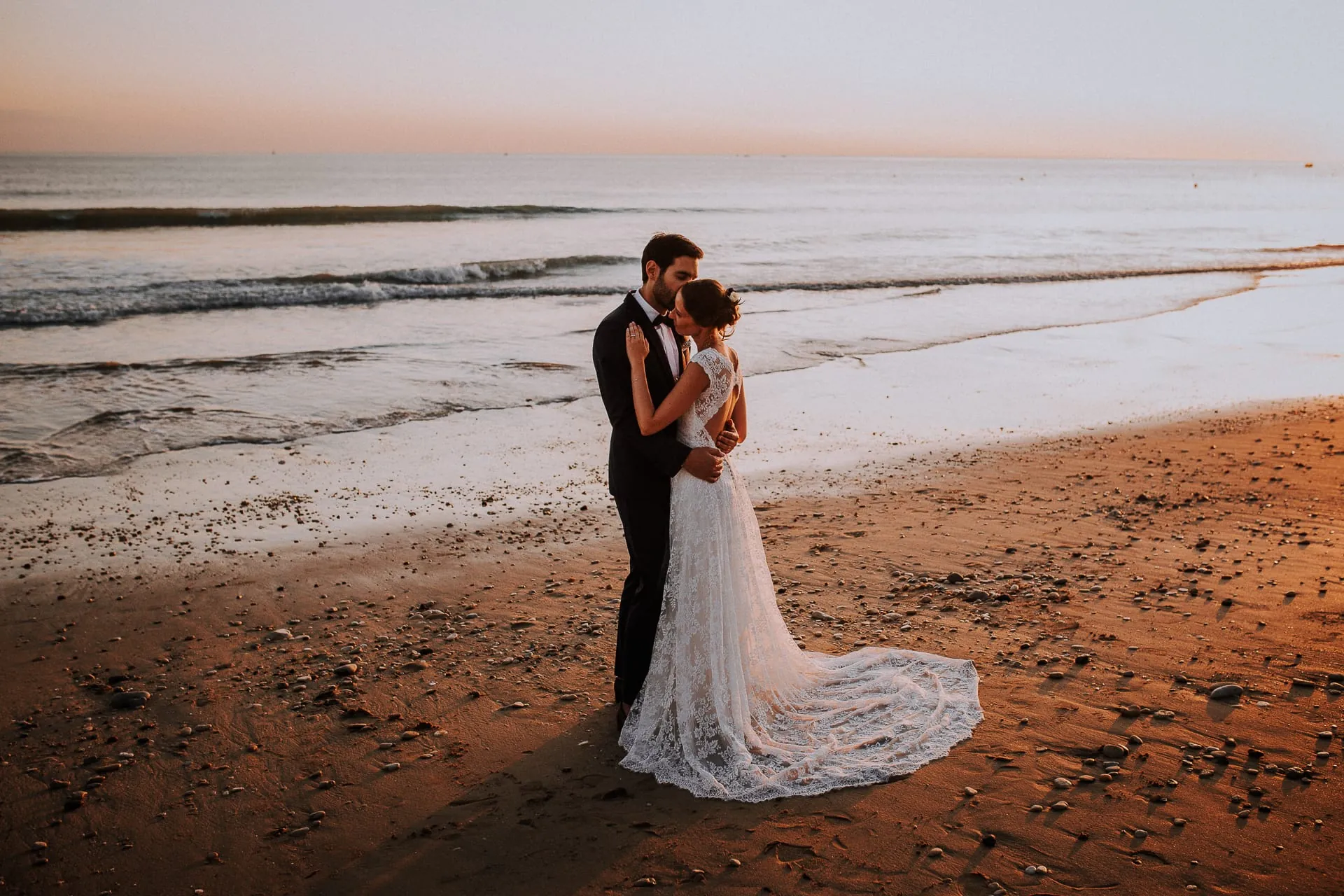 Vue de mariage sur l’Île de Ré