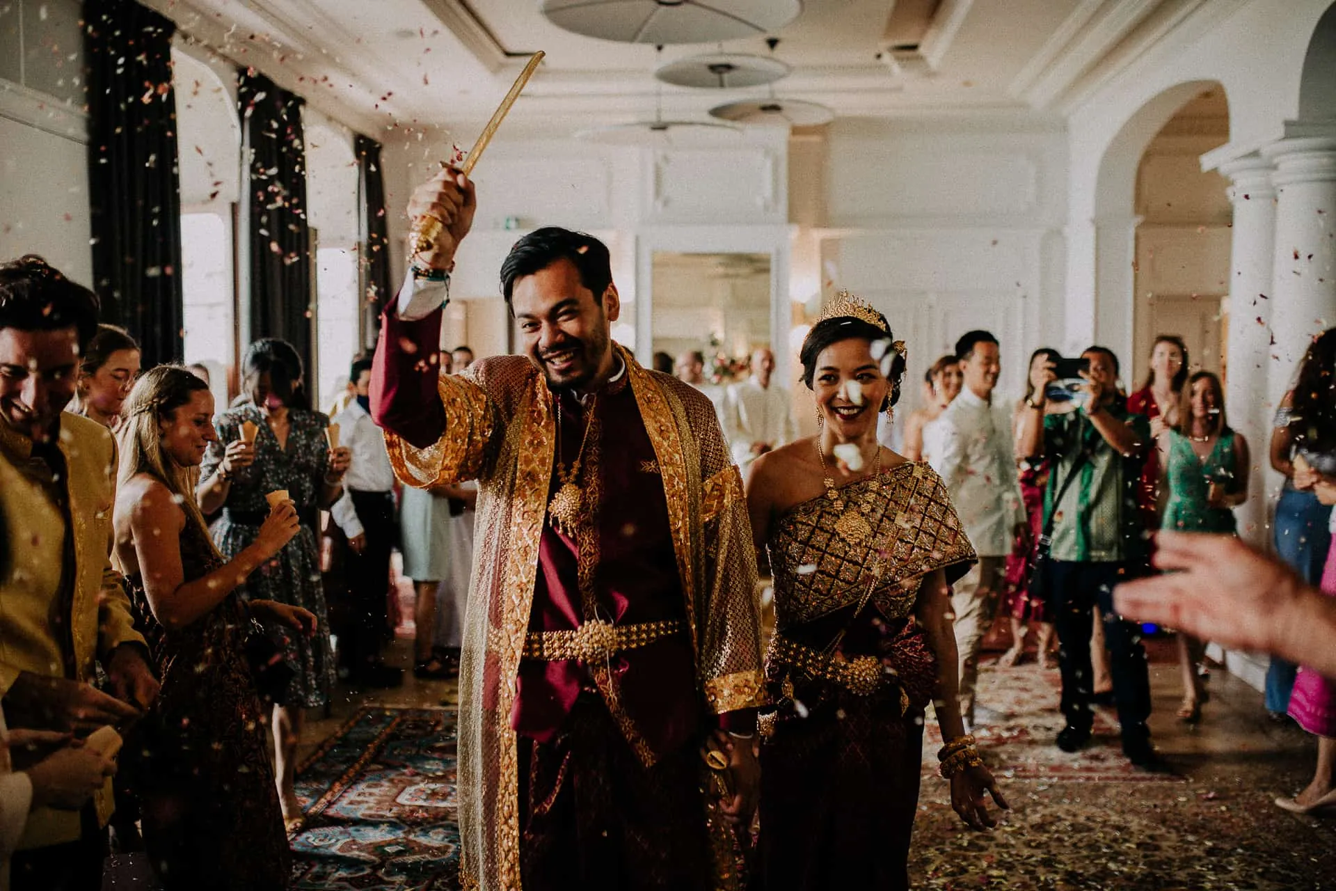 Reportage de mariage au Palace de Menthon, au bord du lac d’Annecy