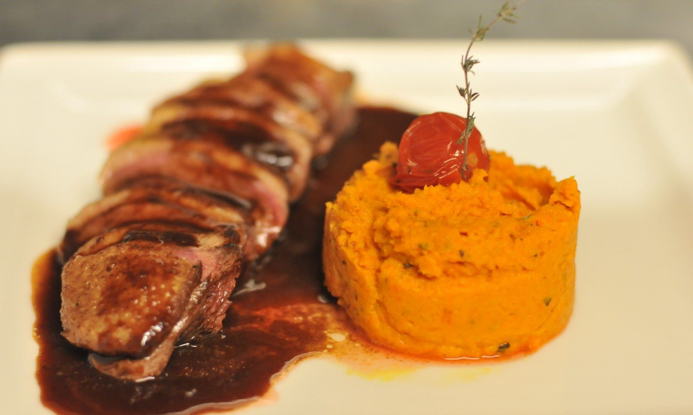 Magret de canard à la myrte