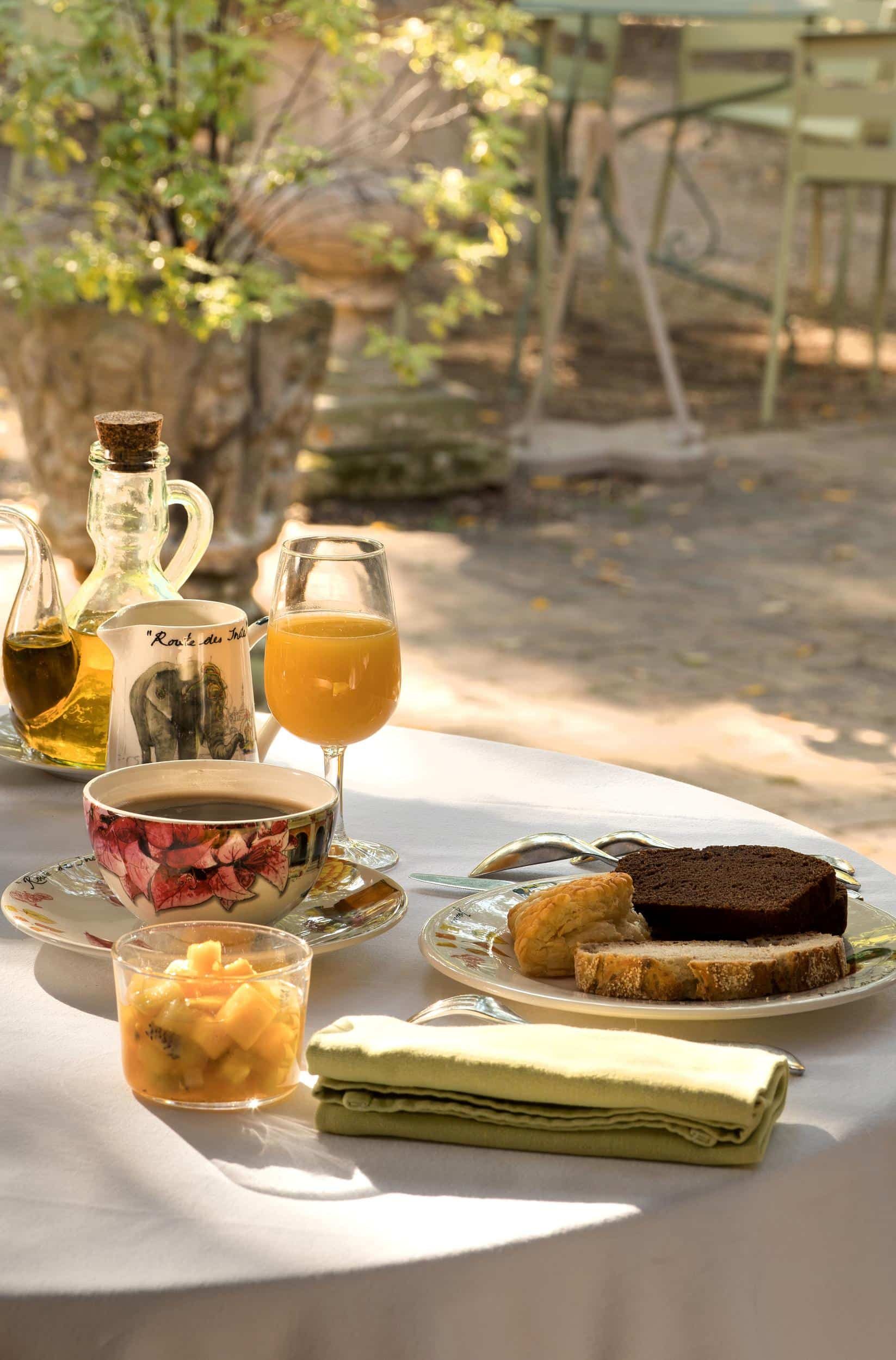 Petit-déjeuner buffet du Cazaudehore