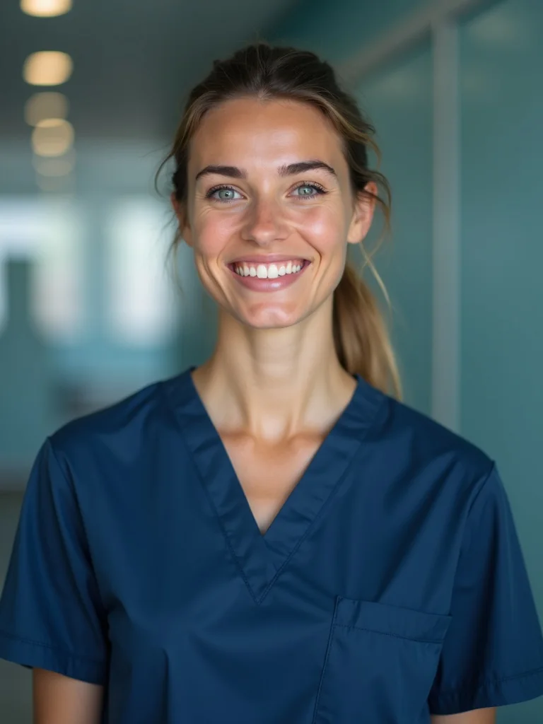 Portrait illustratif d'un vétérinaire