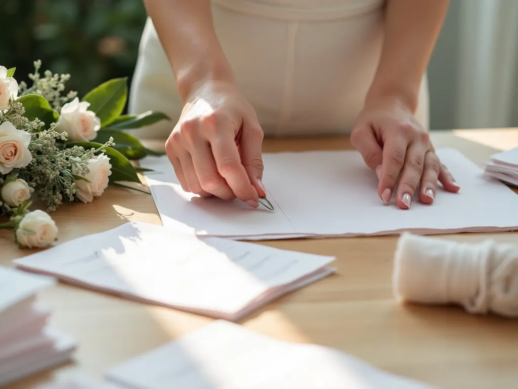 Lumière de fin de journée sur une salle de réception dressée — tables, bougies, compositions florales