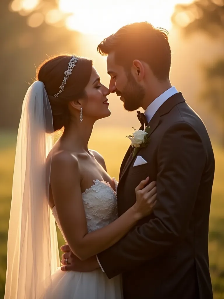 Couple en fin de soirée — lumière de bougies