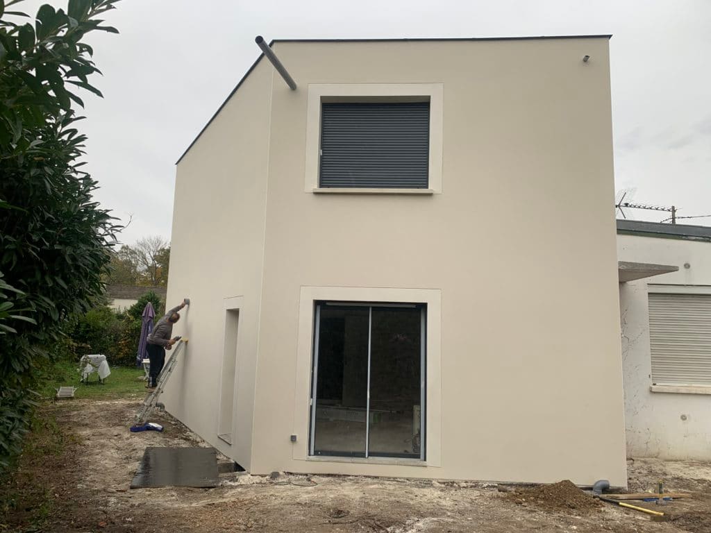 Extension enduite — Vernouillet