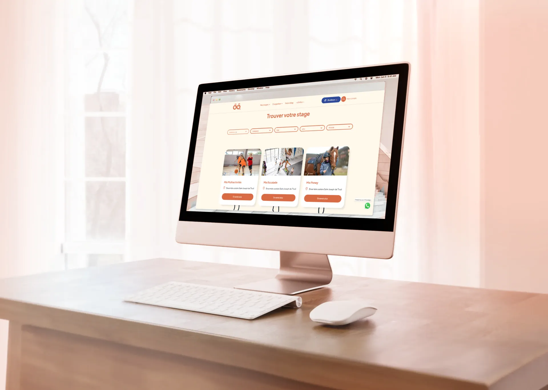 SaaS de gestion de stages et plannings animateurs