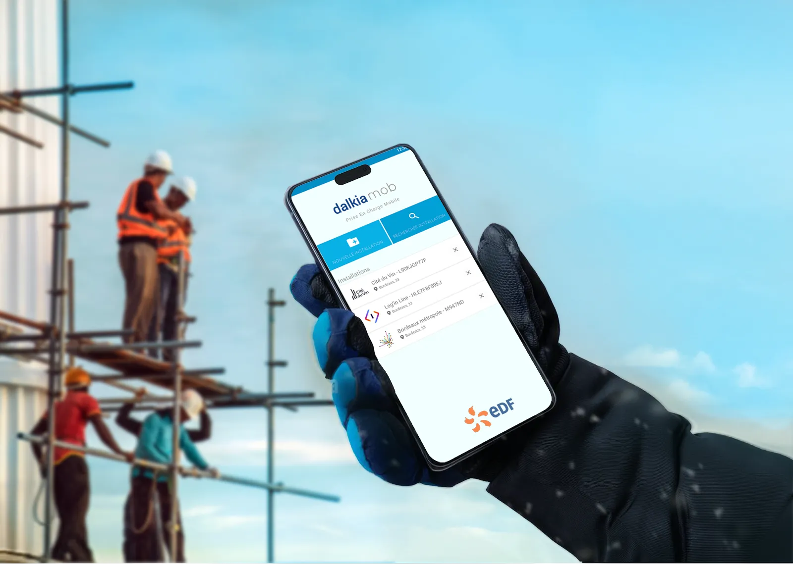 App de GMAO pour 8000+ techniciens de maintenance