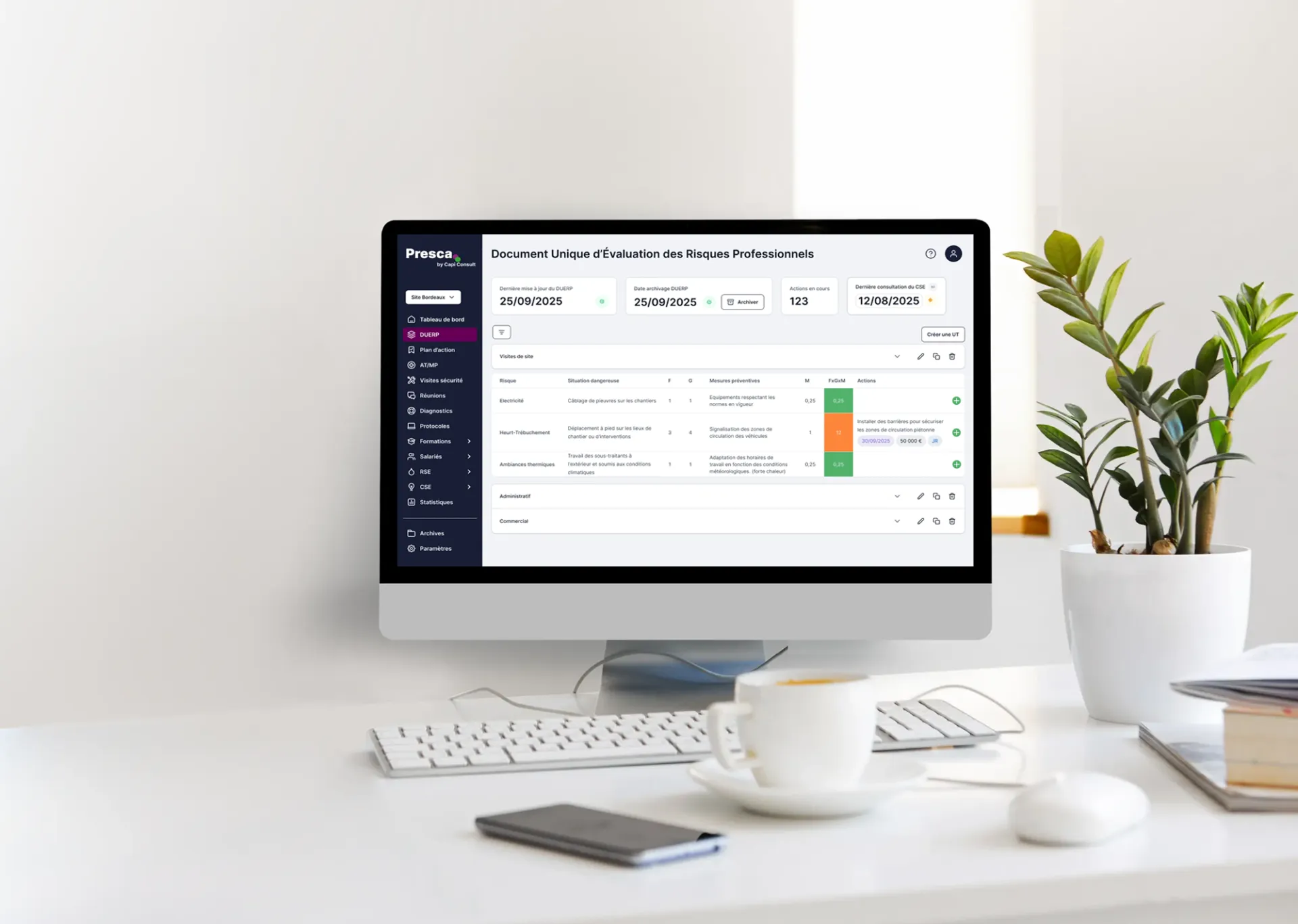 SaaS B2B & intranet d’un leader de la formation QHSE