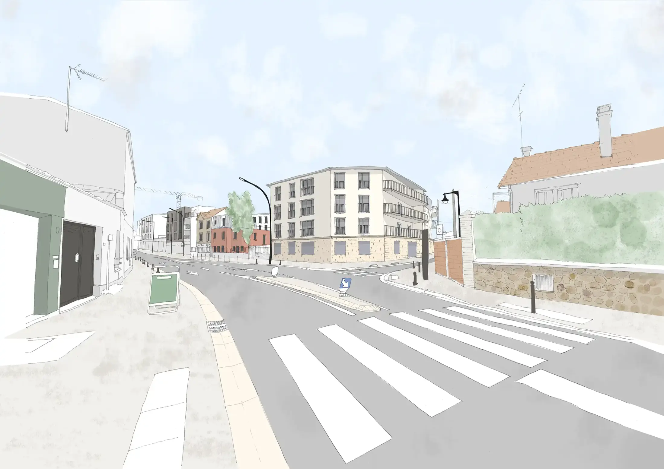 Construction de 35 logements, Le Chesnay-Rocquencourt