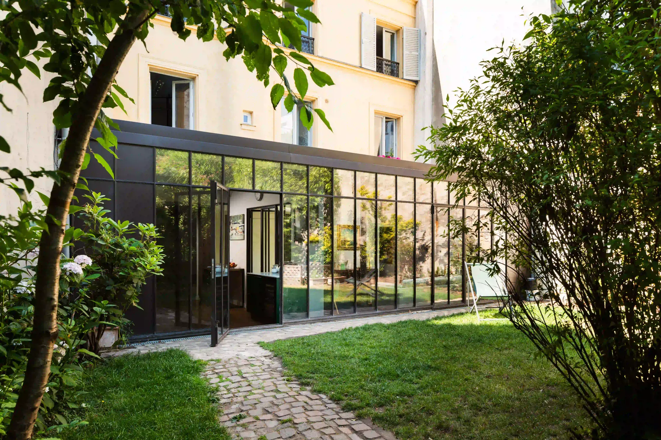 Extension en verrière, Versailles