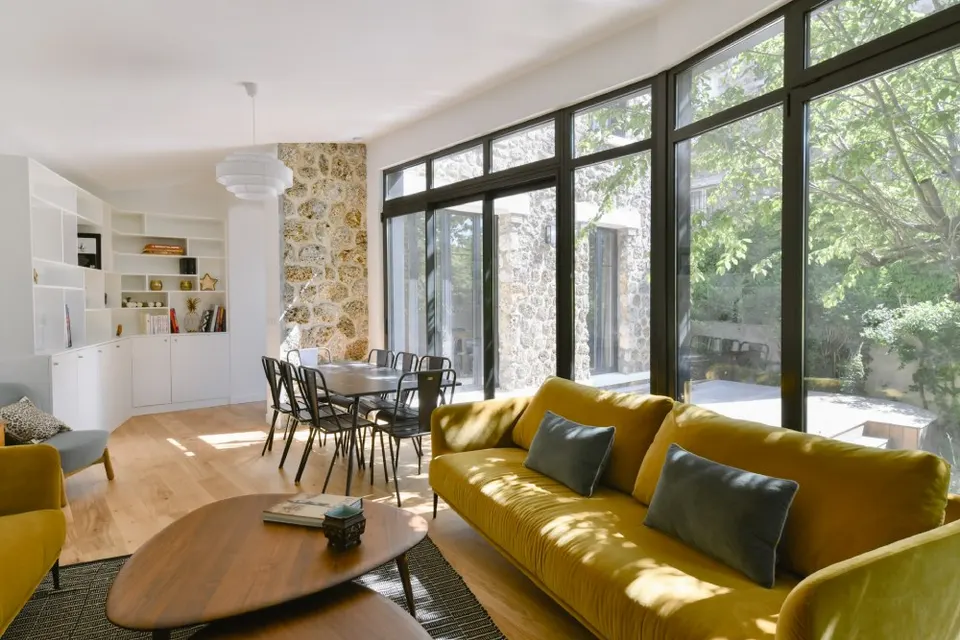 Extension d'une maison meulière, Le Chesnay-Rocquencourt